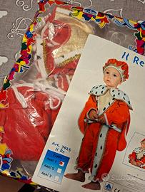 Vestito di CARNEVALE il Re
