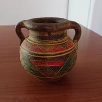 Soprammobile piccolo vaso in terracotta
