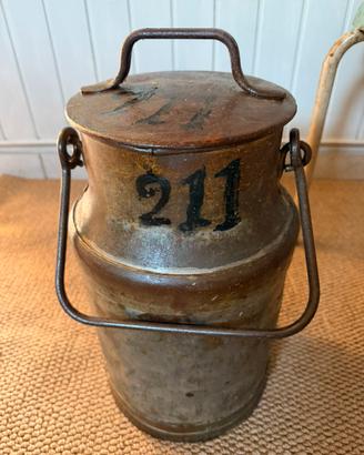 Antico Bidoncino da latte