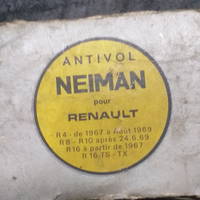 Blocca sterzo Renault r 4 8 10 16