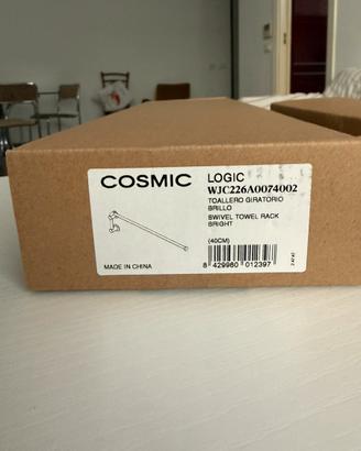 Portarotolo e porta asciugamani COSMIC