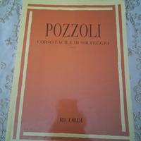 Libro Pozzoli per solfeggio usato. 