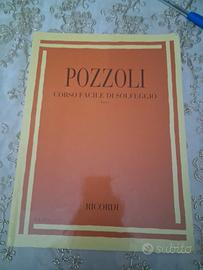 Libro Pozzoli per solfeggio usato. 