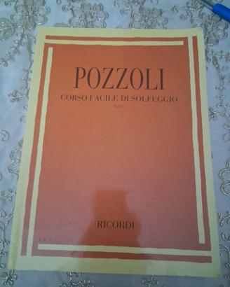 Libro Pozzoli per solfeggio usato. 
