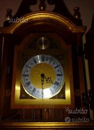 Orologio pendolo a colonna "Tempus fugit"