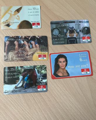 Tessere vodafone omnitel