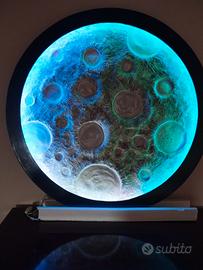 Quadro effetto lunare artigianale 