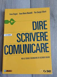 Dire Scrivere Comunicare con dvd 9788805073542