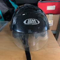 Casco jet LEM Racing Helmet