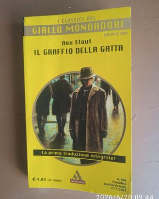 Il graffio della gatta - Rex Stout - Ed. I classic