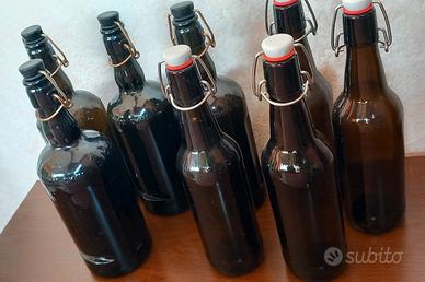 bottiglie con tappo ermetico