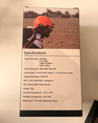 4K60  Action cam