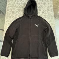 Felpa Uomo Puma con Zip e Cappuccio, Comoda