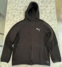Felpa Uomo Puma con Zip e Cappuccio, Comoda