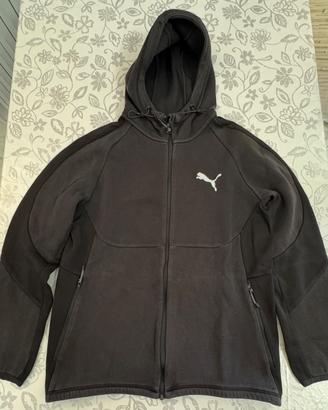 Felpa Uomo Puma con Zip e Cappuccio, Comoda