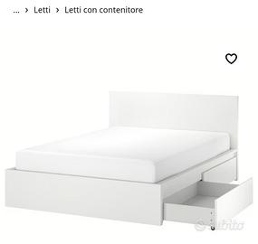 Letto matrimoniale Ikea Malm