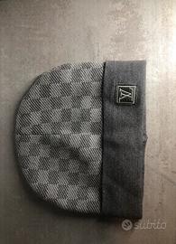 berretto louis vuitton grigio