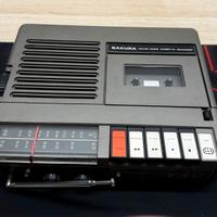 Radio Vintage Sakura AM/FM + Cassette