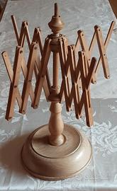 Arcolaio Filatoio in legno per filati, vintage 