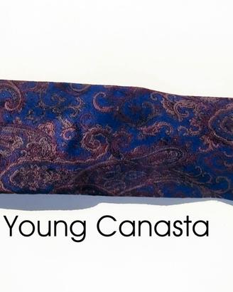 Cravata Young Canasta in pura seta