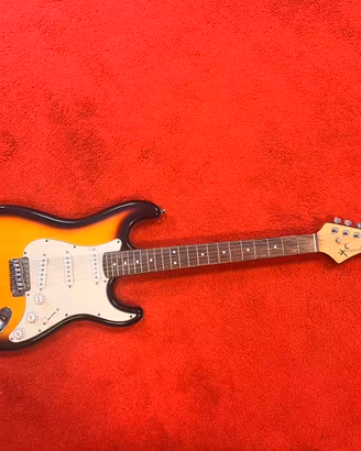 Chitarra elettrica Extreme  Sunburst  + ampli
