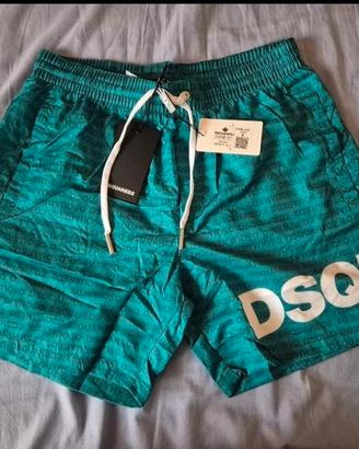 Costume pantaloncino Dsquared2 uomo verde