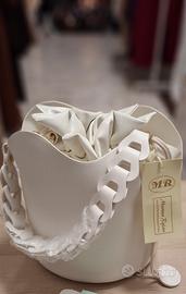 Bag a secchiello bianca 