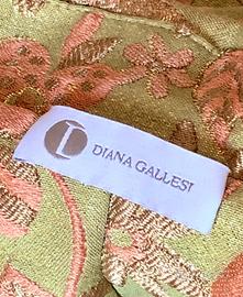 DIANA GALLESI - Giacca Sartoriale Floreale in Pura