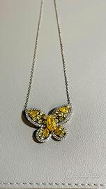 💎 Collana Farfalla – Nuova, mai indossata – Elega