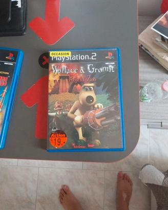Gioco ps2 Wallace e Gormit in project zoo