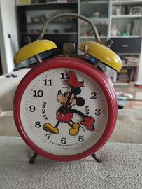 VINTAGE Walt Disney sveglia mickey mouse topolino