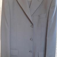 Vestito uomo elegante fresco lana taglia 46