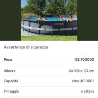 Piscina fuori terra