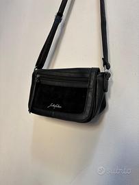 Lulu Blanc borsa a tracolla nera donna
