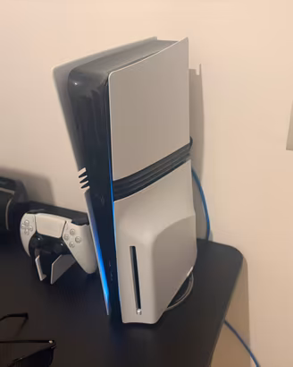 playstation 5 pro con lettore cd,base verticale