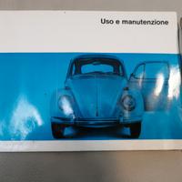 Vw 1200 uso manutenzione anno 1966