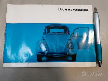 Vw 1200 uso manutenzione anno 1966