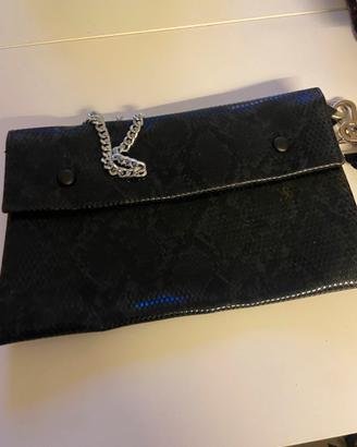 Pochette nera da sera
