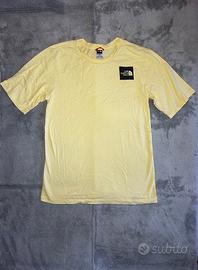 T-shirt The North Face gialla Vintage Originale –