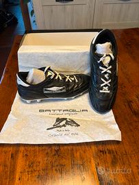 Scarpe da calcio”Battaglia” in vera pelle n.38
