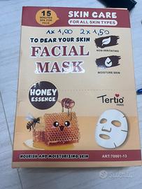 Maschera viso al miele