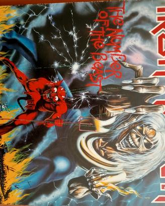Iron Maiden,The number of the beast, prima stampa 