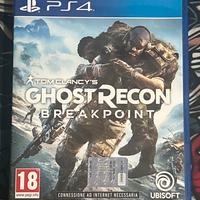 3 giochi PlayStation 4/5 (gta5,ghost recon e doom)