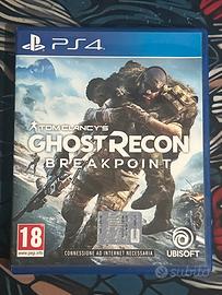 3 giochi PlayStation 4/5 (gta5,ghost recon e doom)