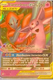 Carte pokemon despeon e deoxys