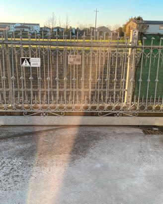 Cancello in ferro battuto