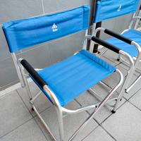 Sedie pieghevoli in alluminio 