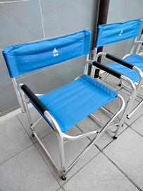 Sedie pieghevoli in alluminio 