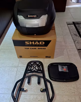 Bauletto Shad Sh40+kit completo per CF Moto 700 MT