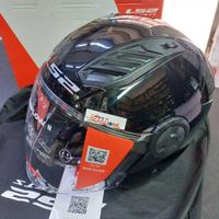 CASCO LS2 AIRFLOW 2 NERO LUCIDO NERO OPACO BIANCO